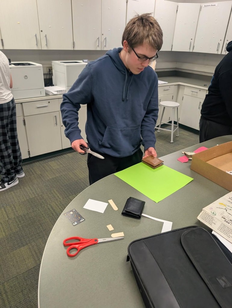 Ent students working