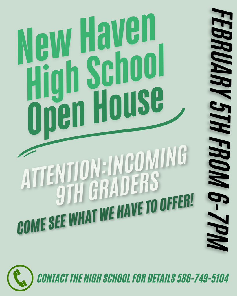 NHHS Open House Flyer