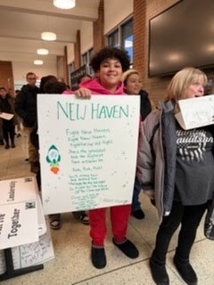 8th graders at the high school