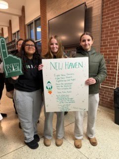 8th graders at the high school