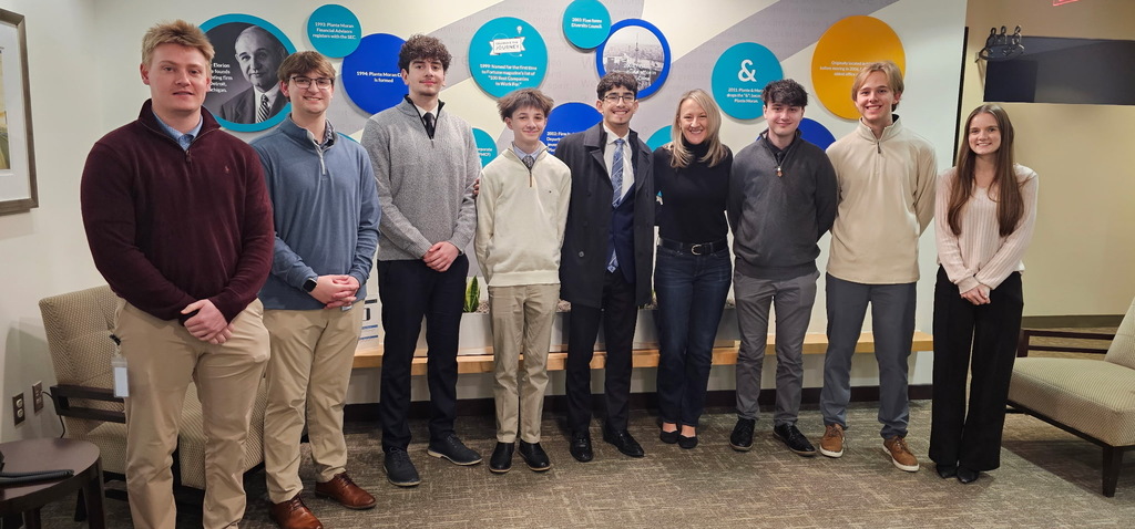 Student on a job shadow