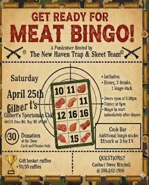 Trap and Skeet team fundraiser.
