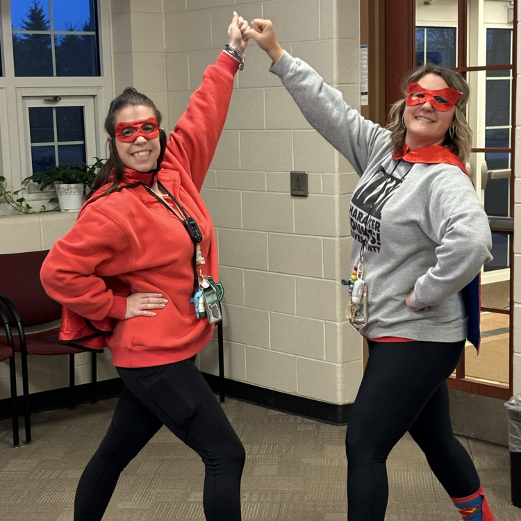 staff as super heroes
