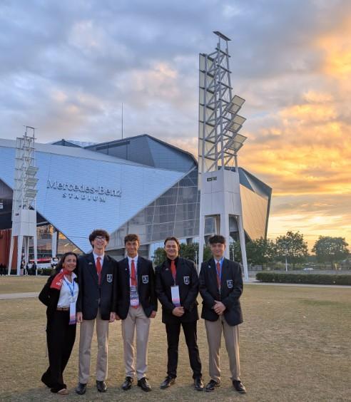 DECA students