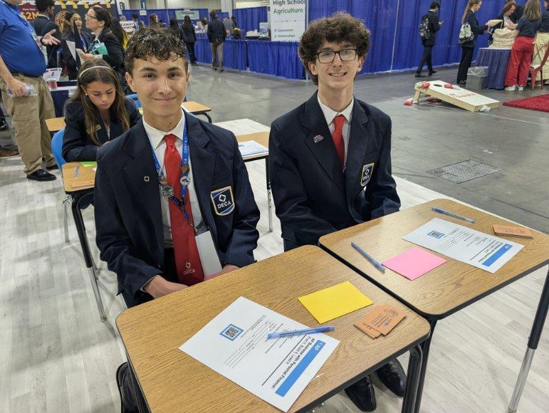 DECA Students