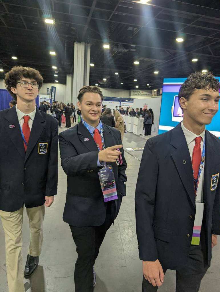 DECA students
