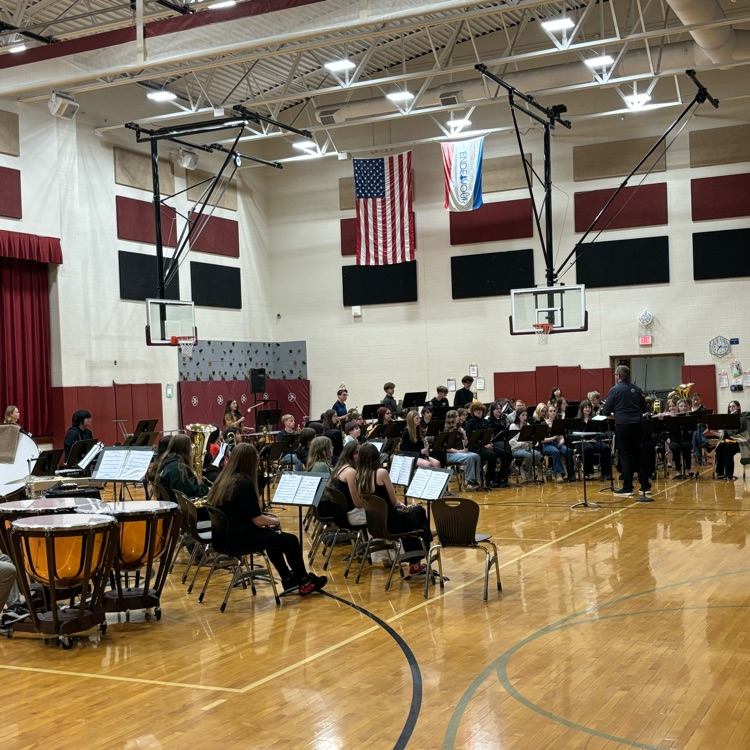 band students for a concert
