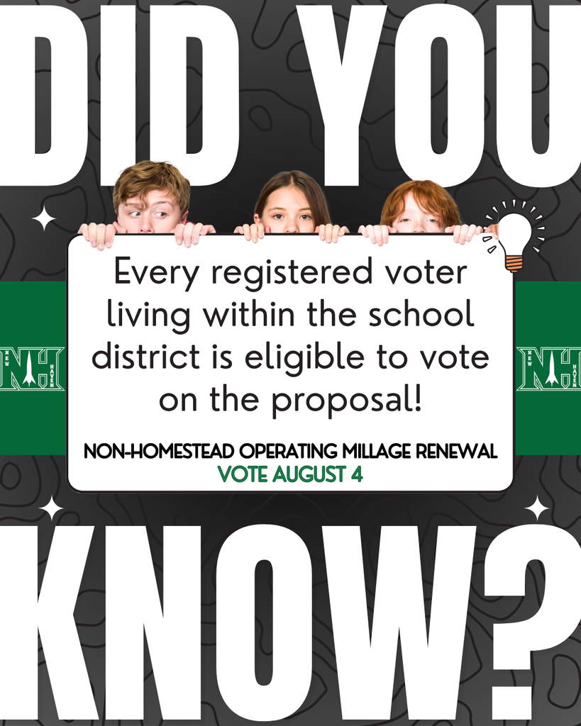 Millage Renewal Flyer
