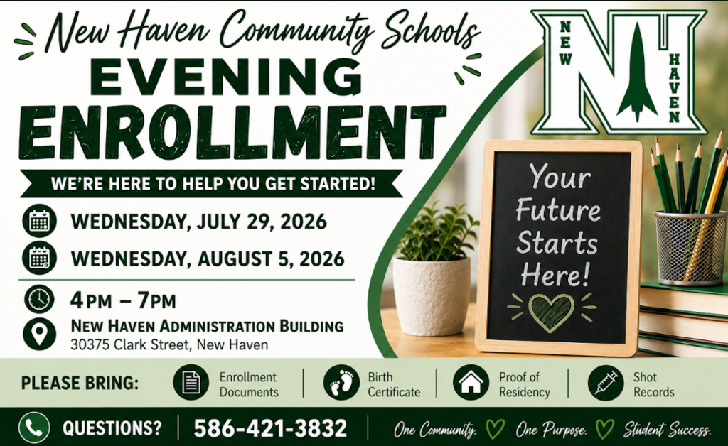 Evening Enrollment flyer