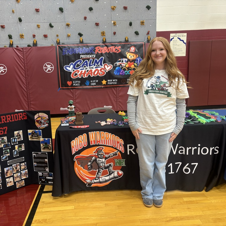 student at a stem event