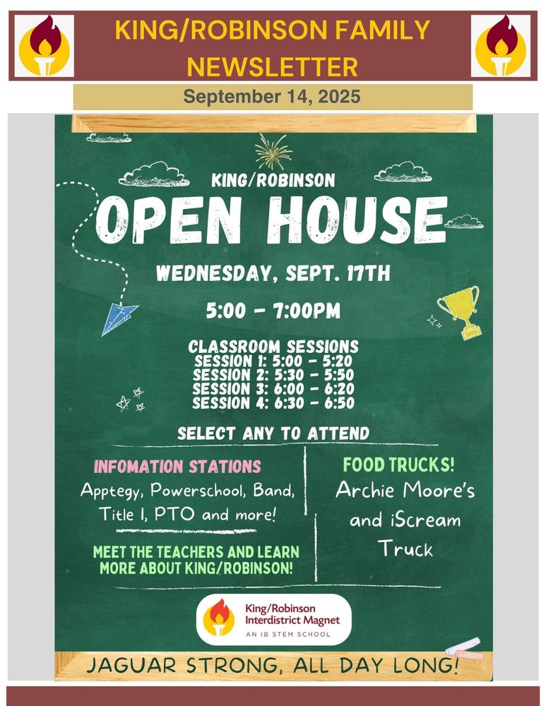 Open House - Sept. 17th