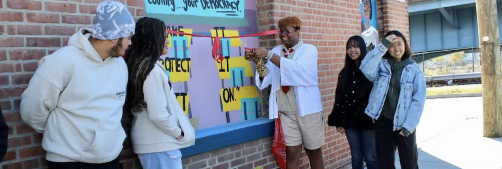 New HSC Mural Shines Light On Black & Latino History