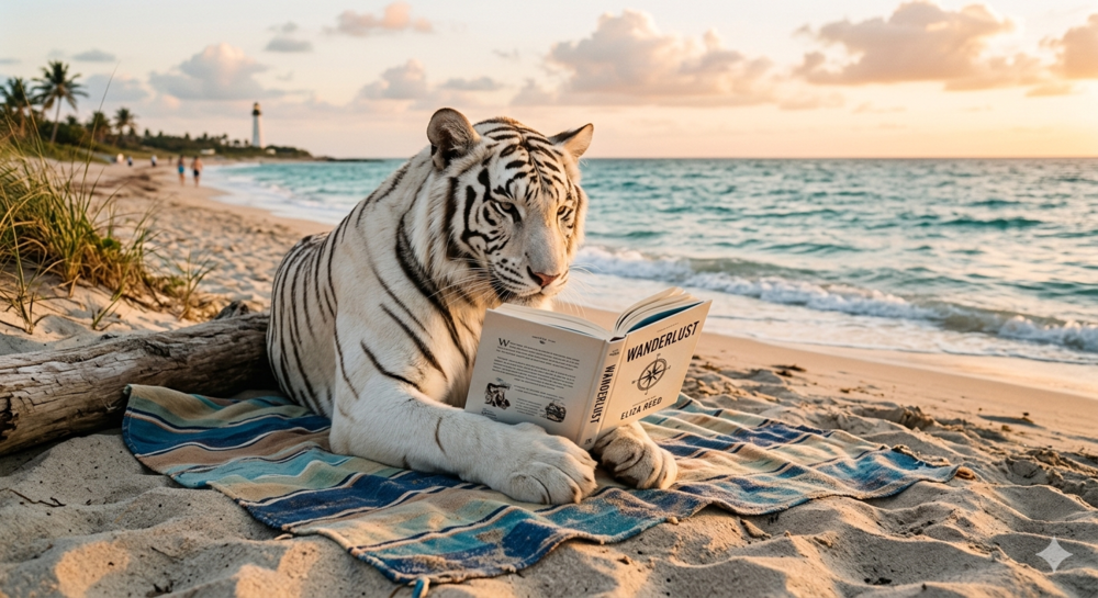 WHITE TIGER READING