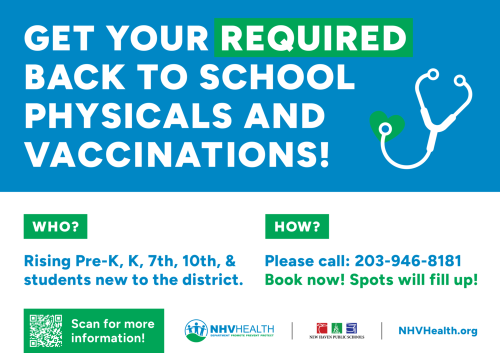 Required Physical and Vaccinations