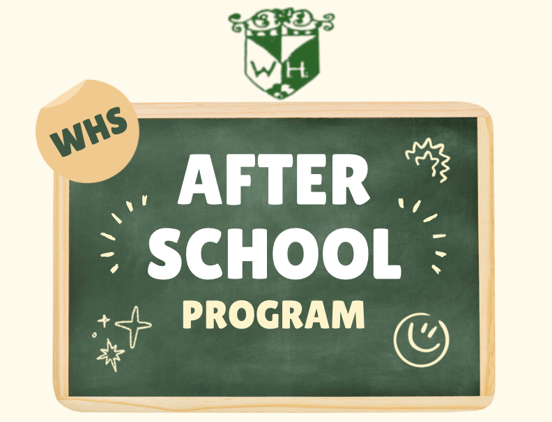 After School Program Sign