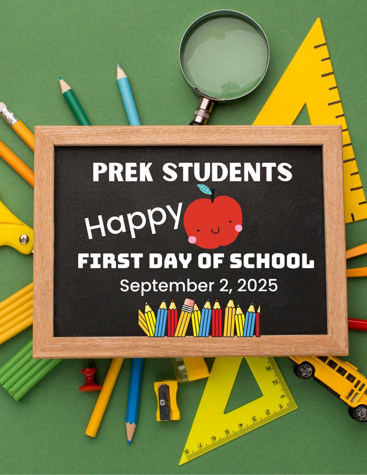 Welcome to School PreK Students