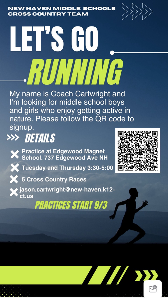 middle school track tryouts starting September 3