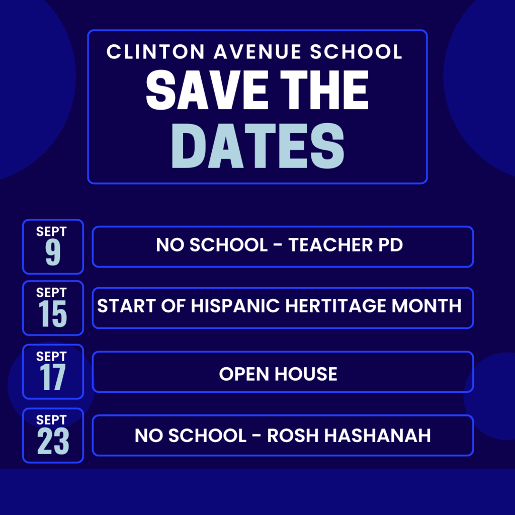 Upcoming Schedule 
