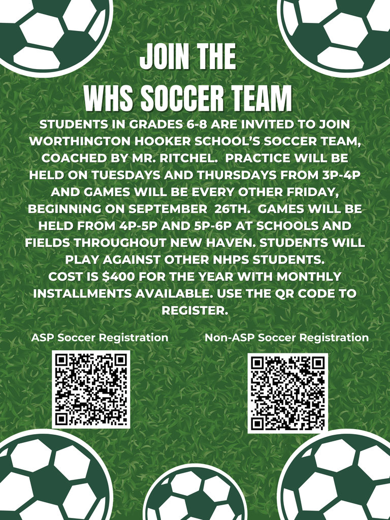 WHS Soccer Team Flyer