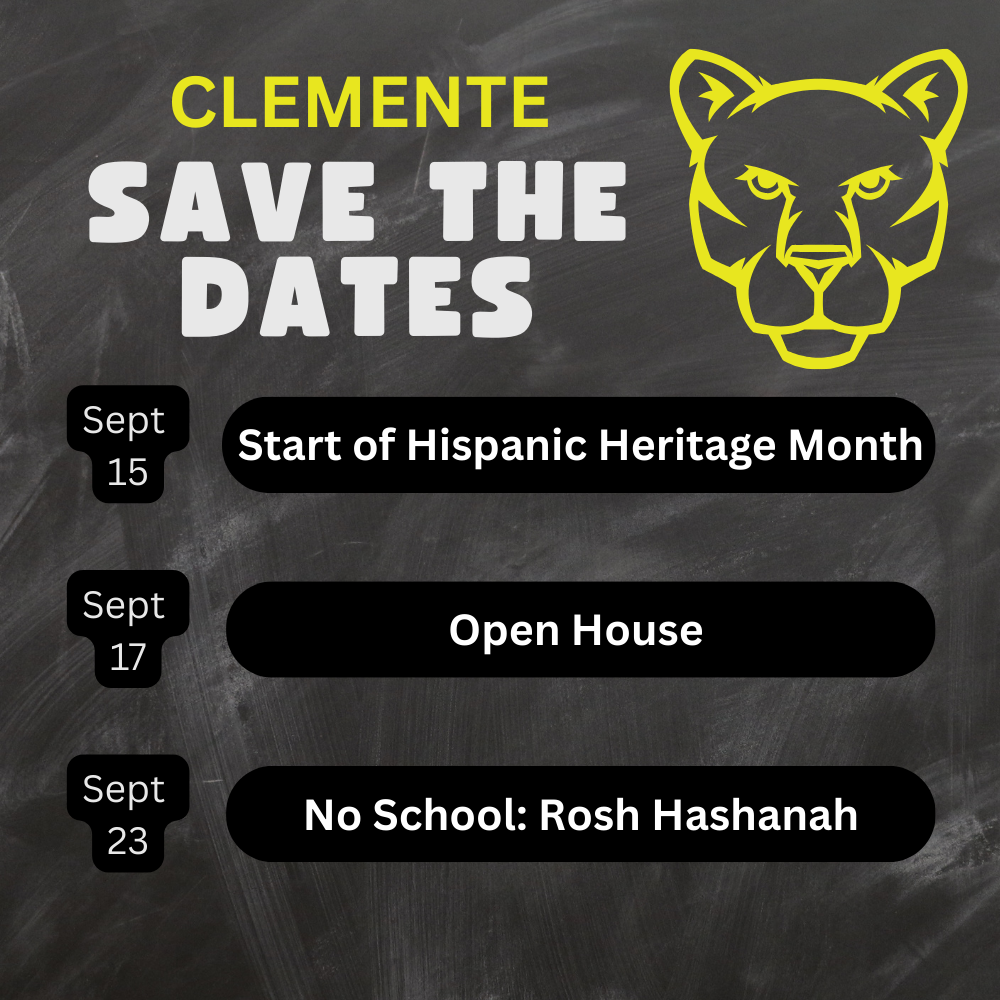 Clemente Save the Dates