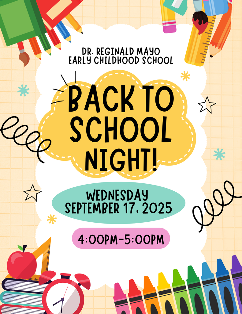 Back to School Night- Wednesday September 17, 2025
