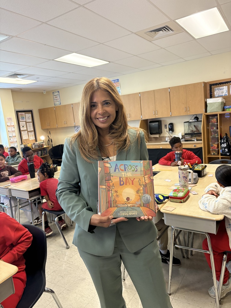 showing the book