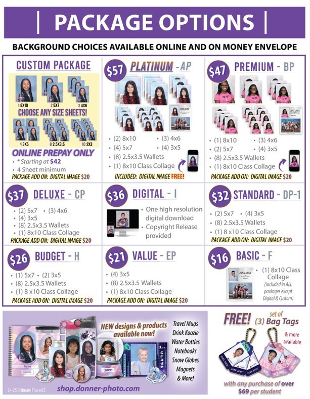 Picture Day 2025 English and Spanish