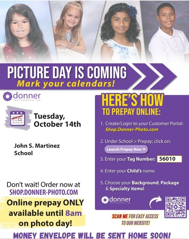 Picture Day 2025 English and Spanish