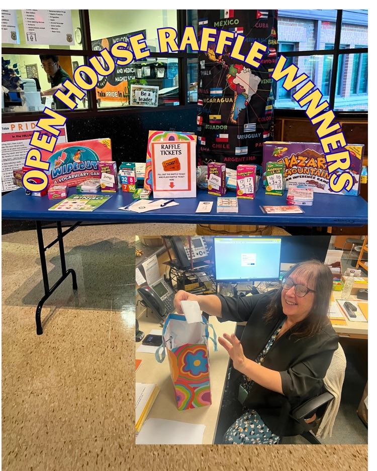 Open House Raffle Winners