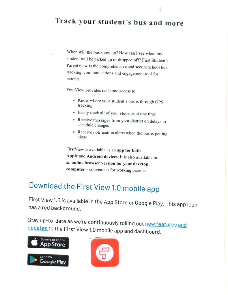 FIRST VIEW 1.0 APP