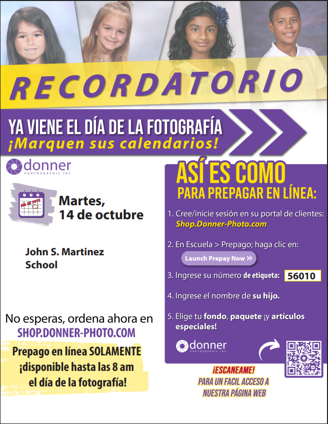 JSM Picture Day Spanish