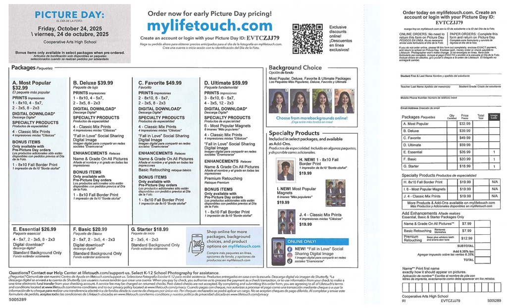 Picture Day 2025!