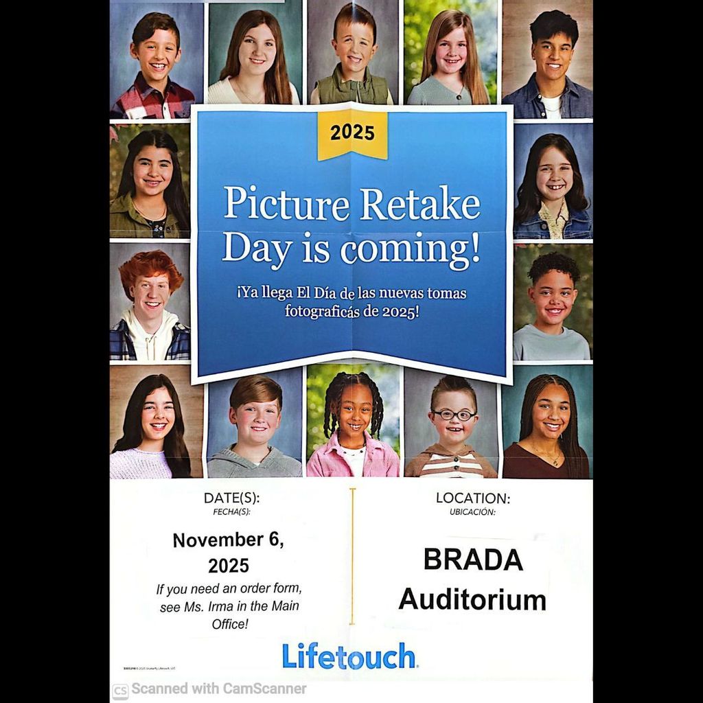 Picture Retake Day at BRADA