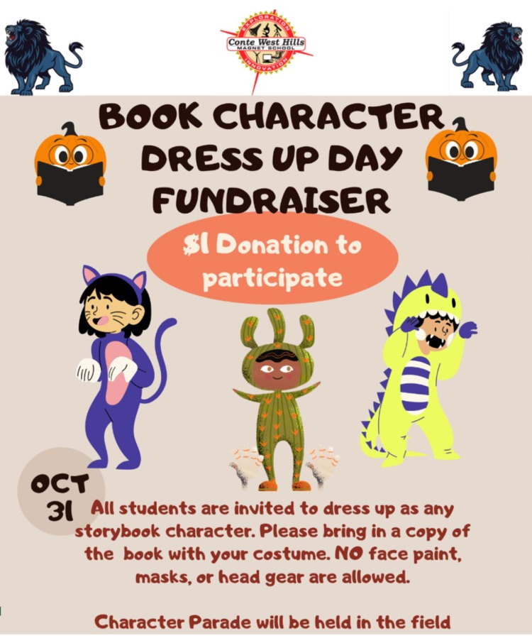 Update: Book Character Dress Up Day