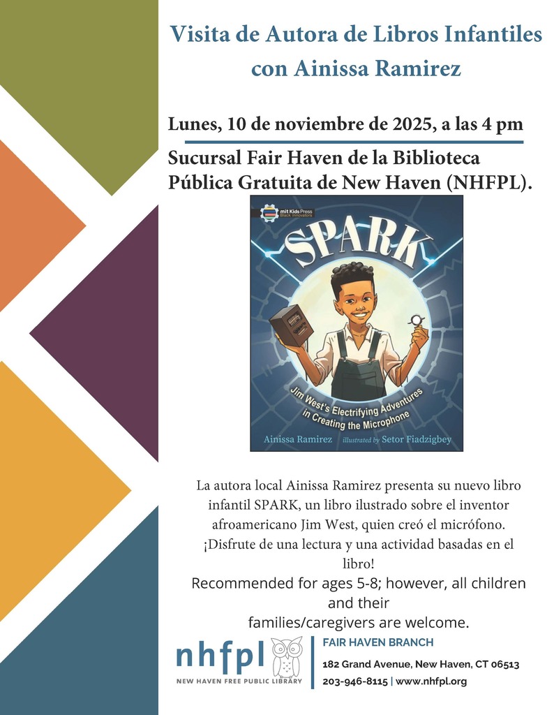 SP Author visit with Ainissa Ramirez November 2025