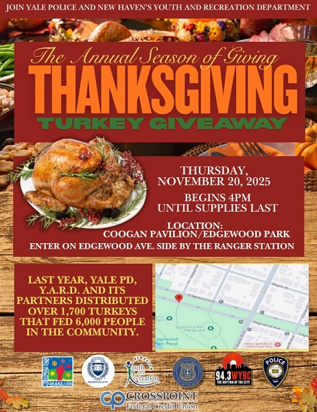 Turkey giveaway flier