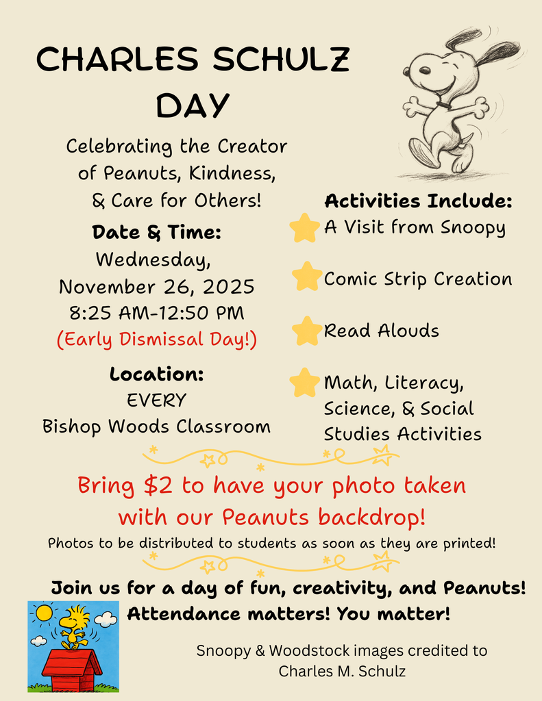 Charles Schulz Day Flyer