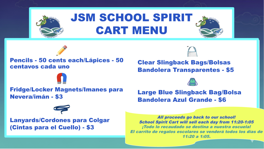 Cart Menu 