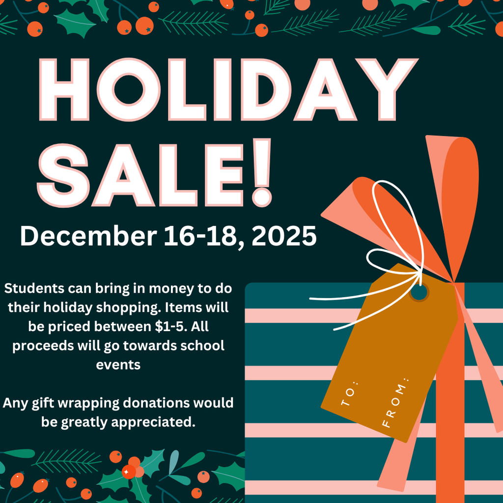 Holiday Sale December 16-18th 
