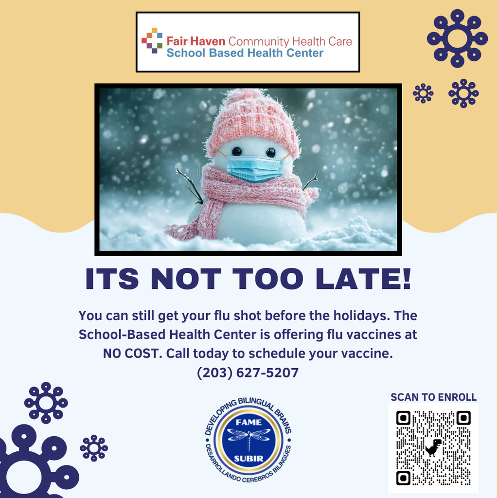 Get your flu shot today!