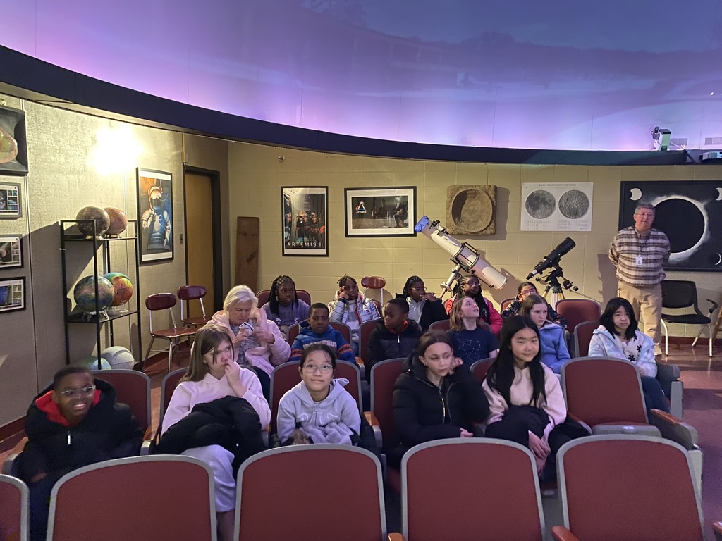 5th grade field trip to Planetarium