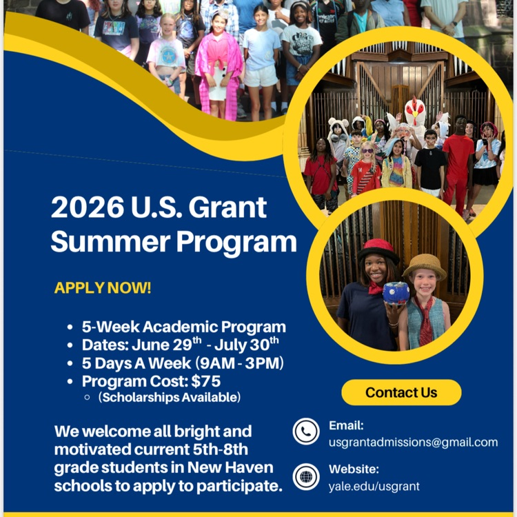 U.S. Grant Summer Program Flyer