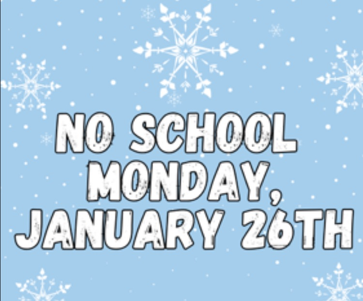 No School 1/26
