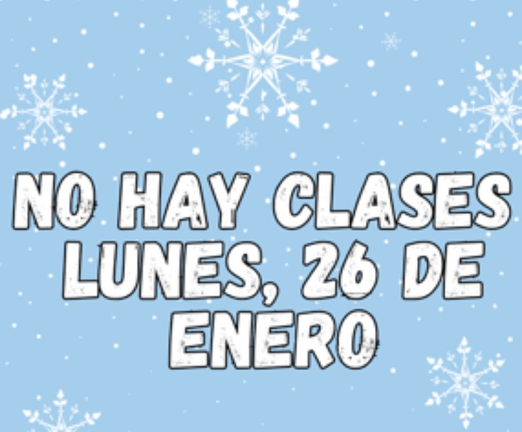 No Hay Clases 1/26