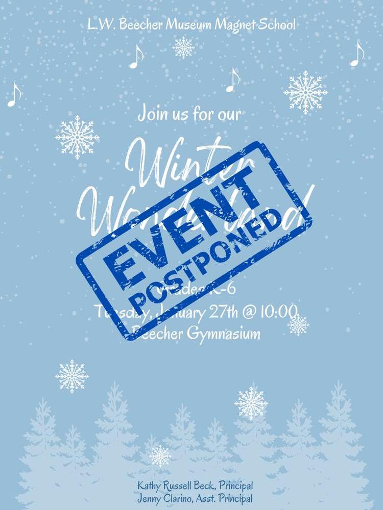 winter wonderland - postponed 