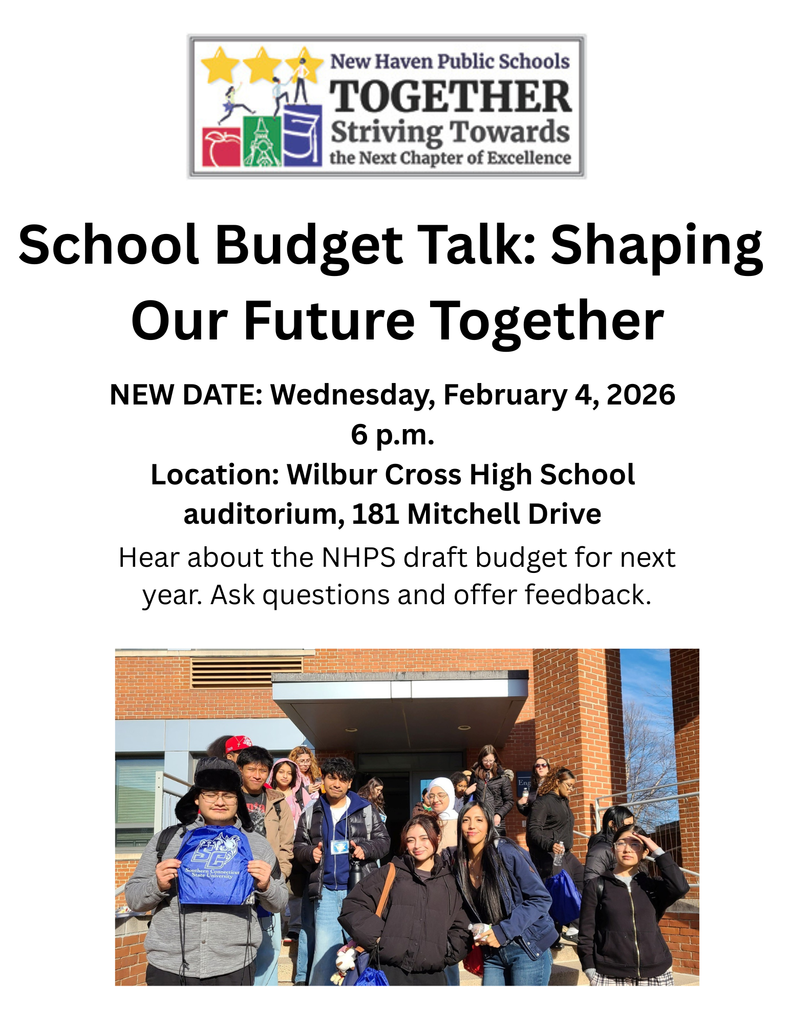 School Budget Talk Flyer