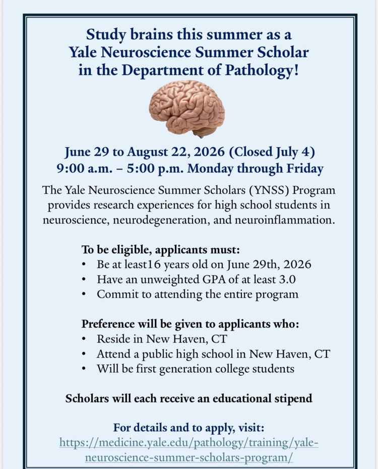 Yale Neuroscience Summer Program