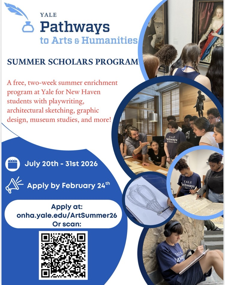 Yale Pathways Summer Scholars Flyer