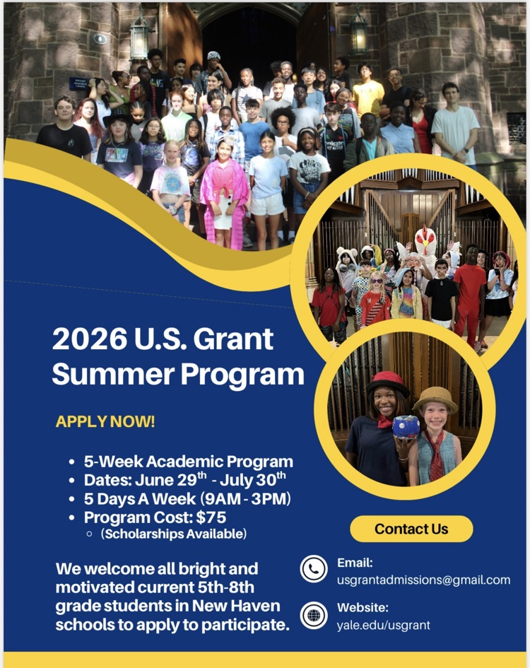 US Grant Summer Program Flyer