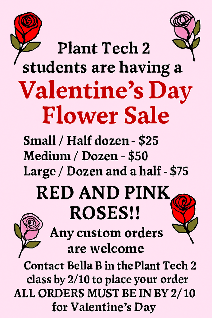 Valentine's Day Flower Sale
